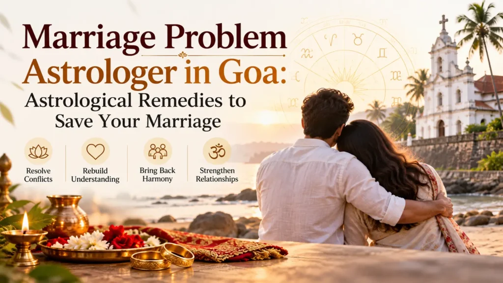 Marriage Problem Astrologer in Goa: Astrological Remedies to Save Your Marriage